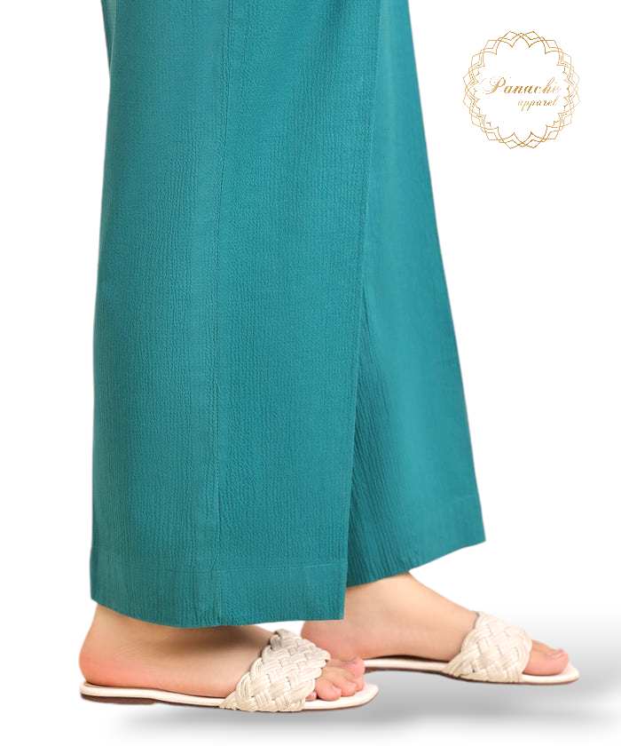 Teal Basic Trouser - Image 3